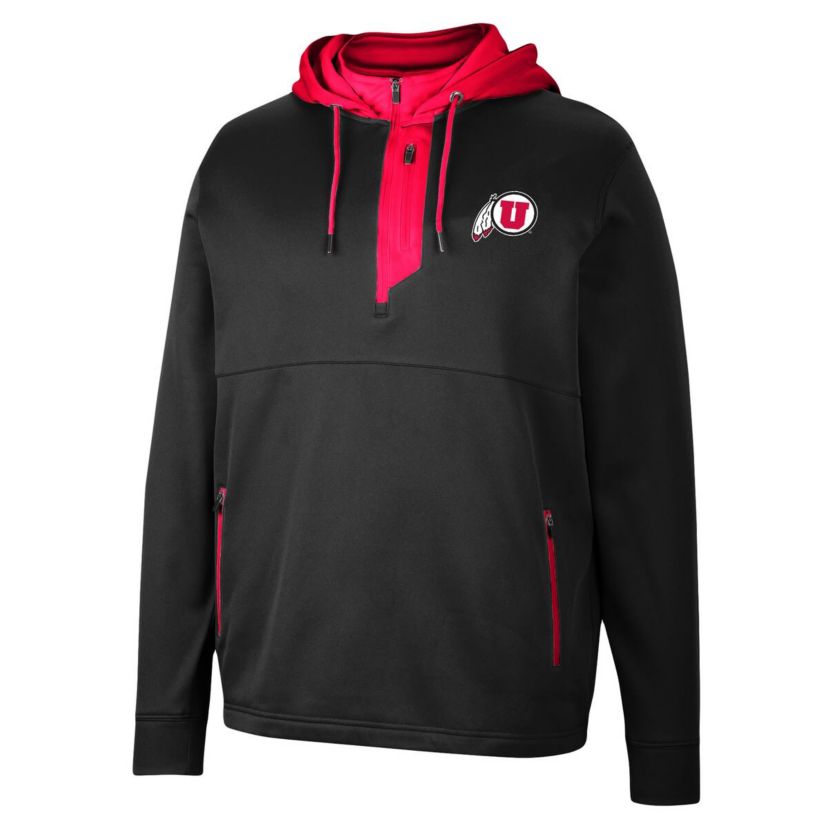NCAA Utah Utes Luge 3.0 Quarter-Zip Hoodie