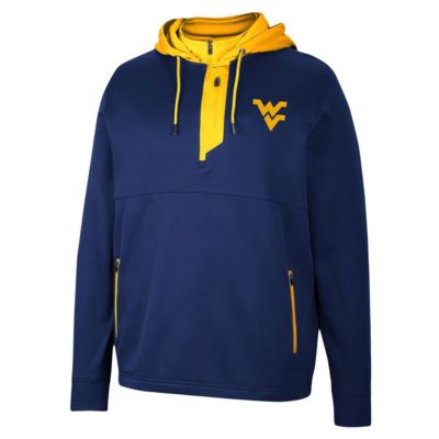 NCAA West Virginia Mountaineers Luge 3.0 Quarter-Zip Hoodie