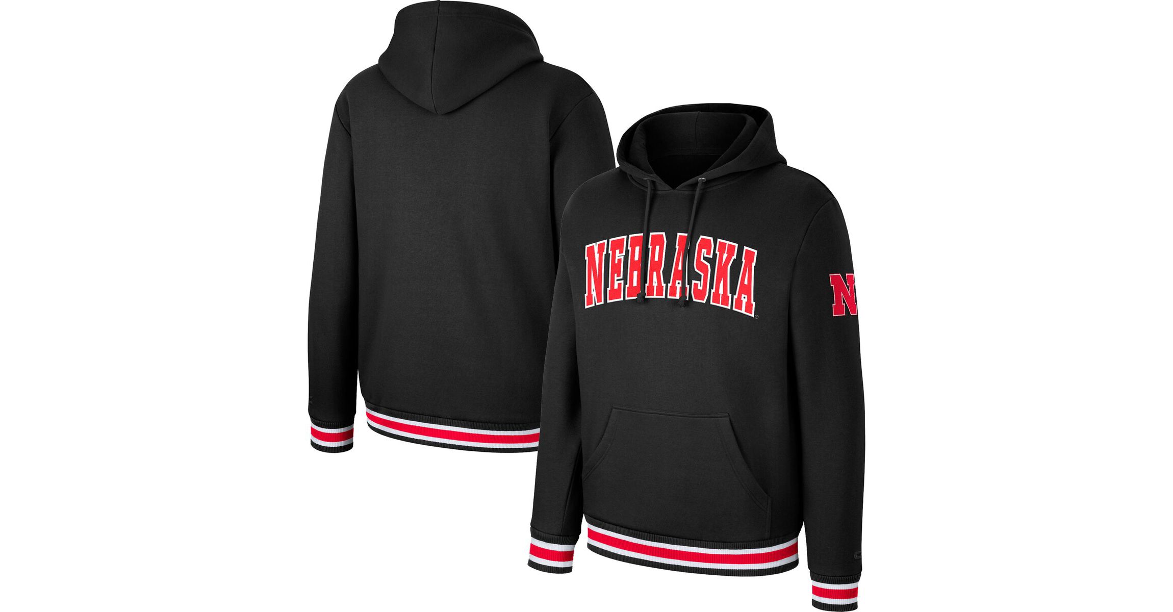 NCAA Nebraska Huskers Varsity Arch Pullover Hoodie
