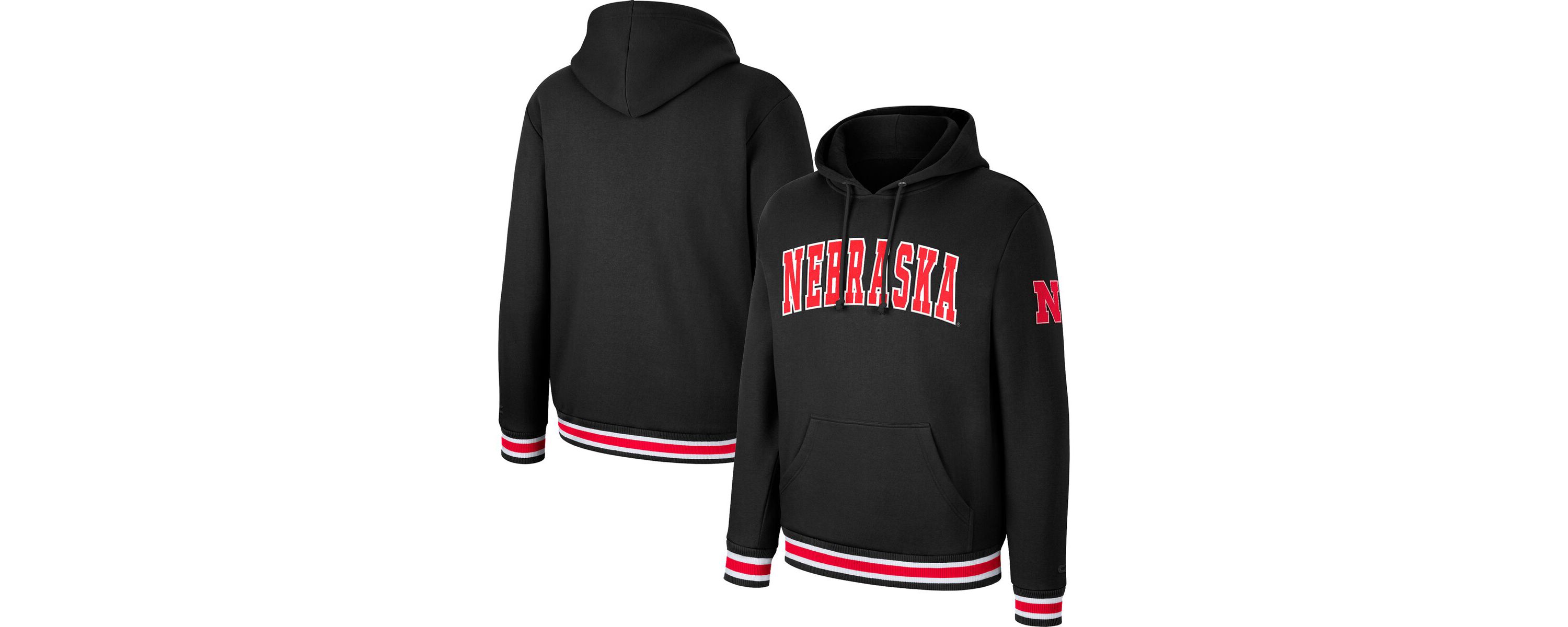 NCAA Nebraska Huskers Varsity Arch Pullover Hoodie