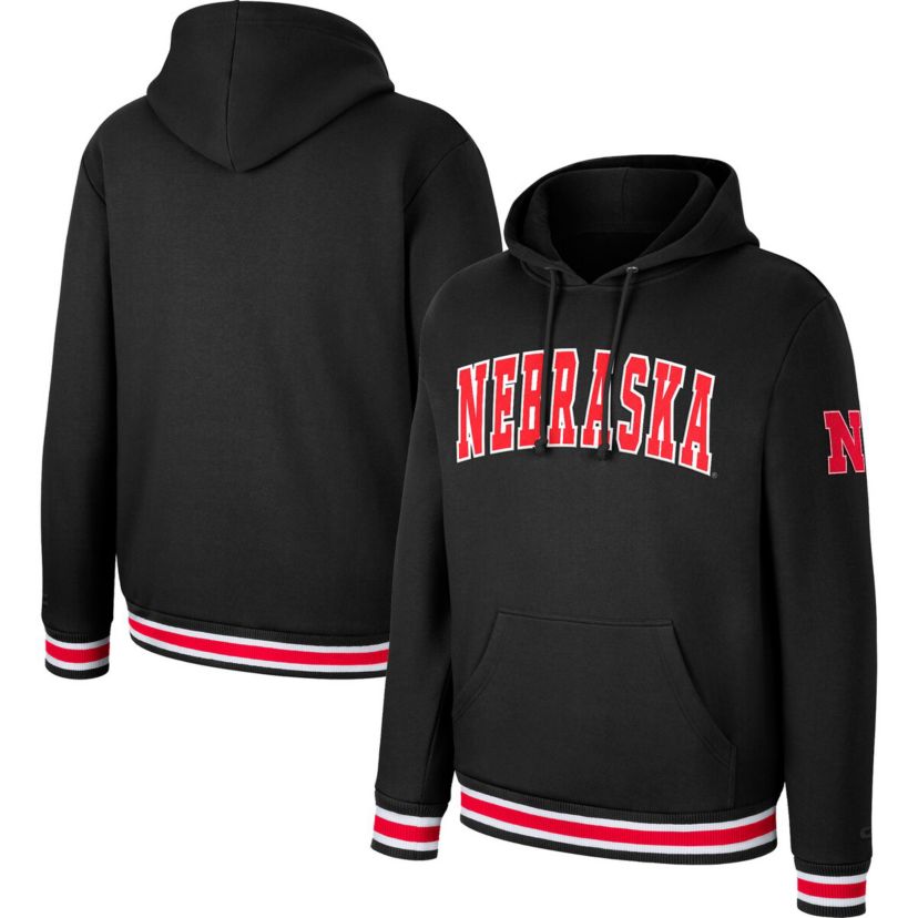 NCAA Nebraska Huskers Varsity Arch Pullover Hoodie