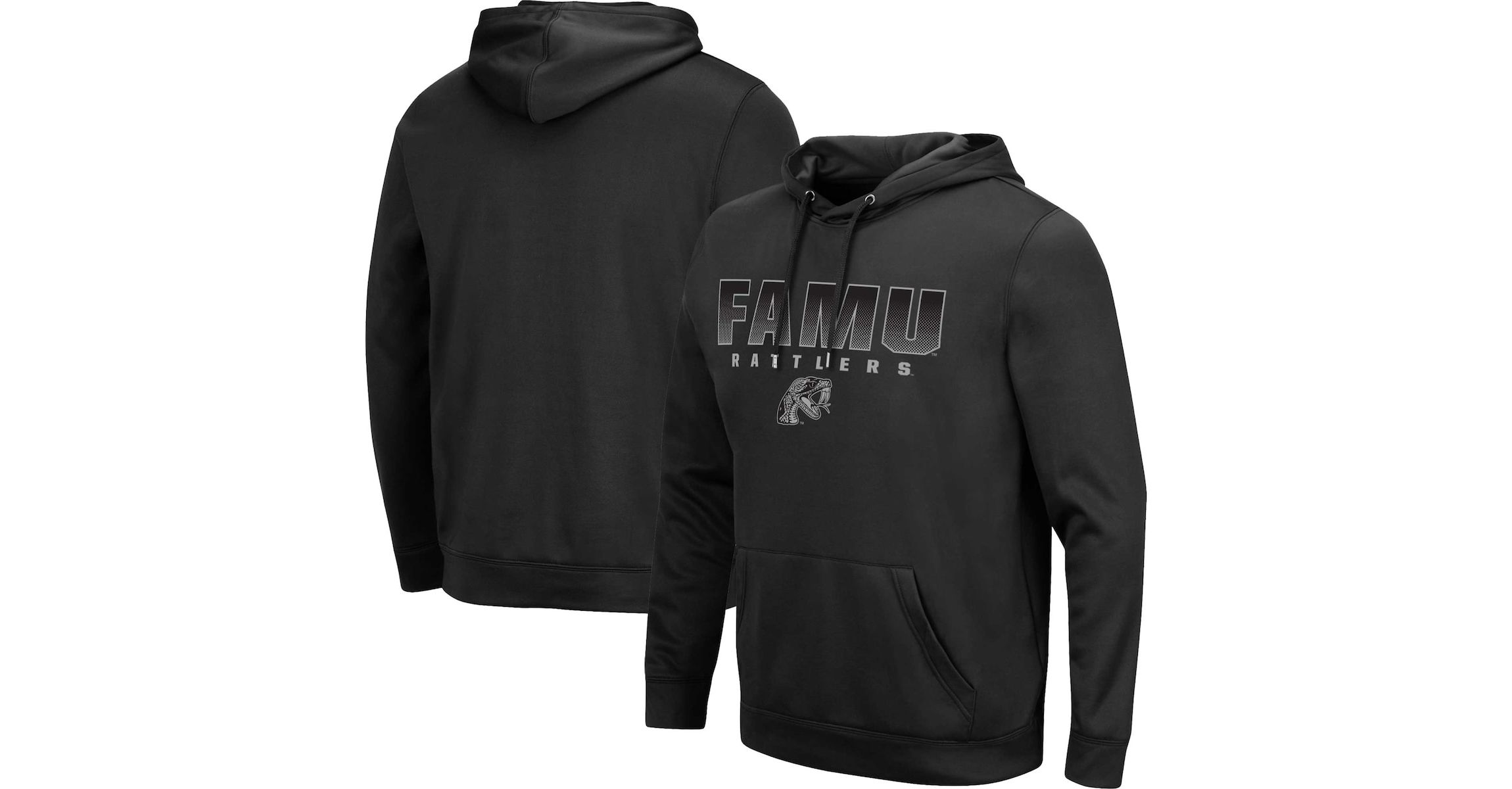 NCAA Florida A&M Rattlers Blackout 3.0 Pullover Hoodie