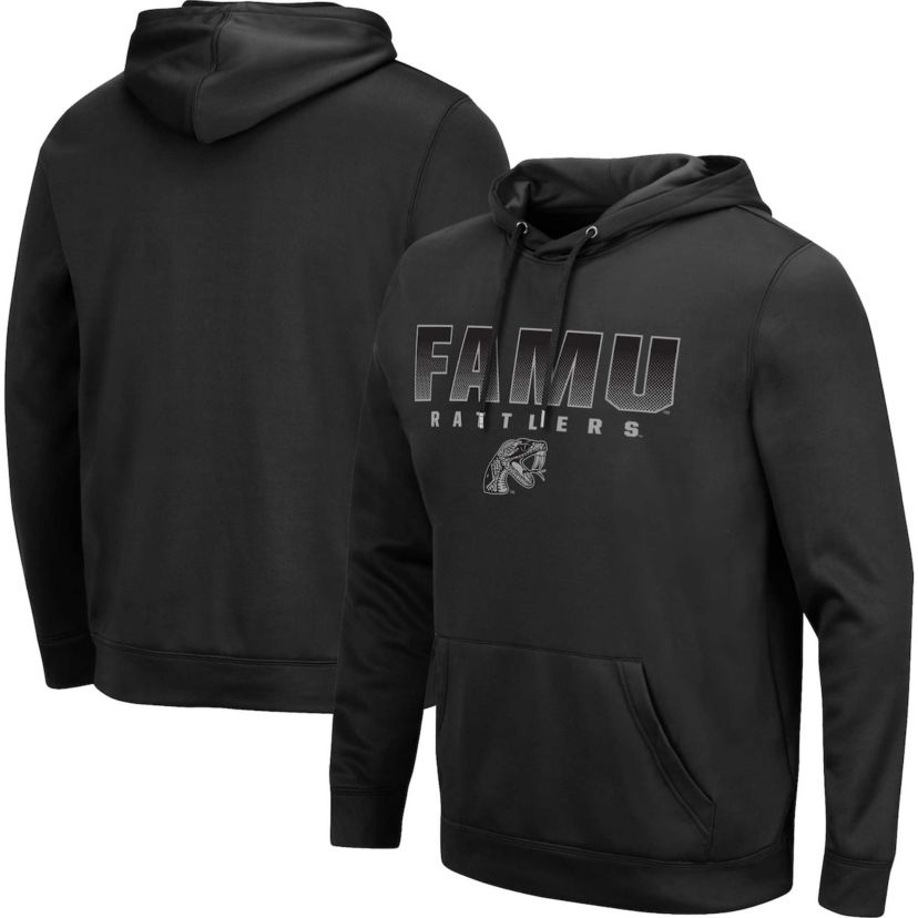 NCAA Florida A&M Rattlers Blackout 3.0 Pullover Hoodie