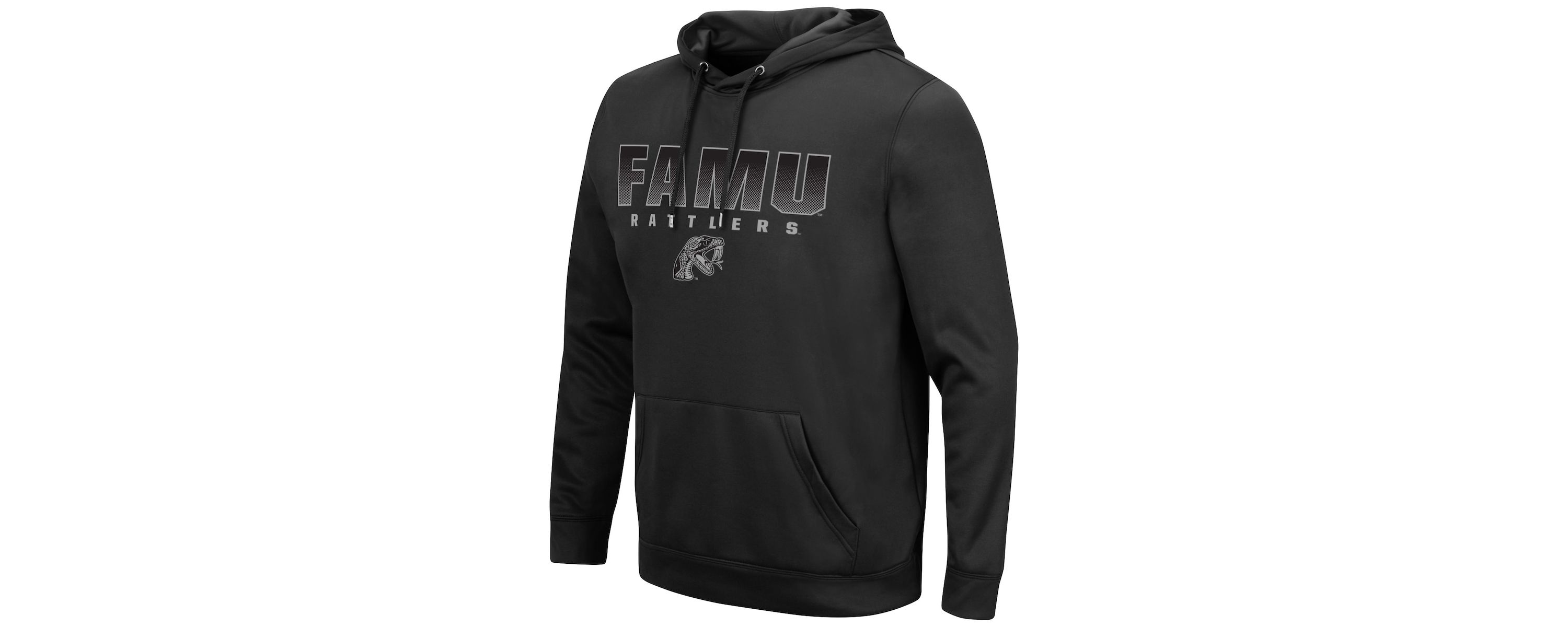 NCAA Florida A&M Rattlers Blackout 3.0 Pullover Hoodie