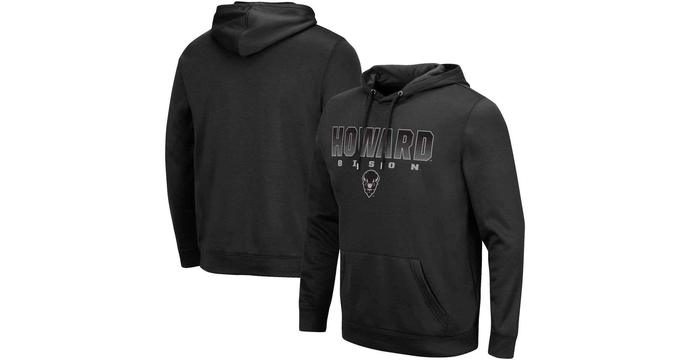 NCAA Howard Bison Blackout 3.0 Pullover Hoodie