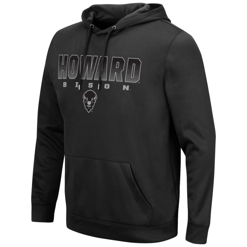 NCAA Howard Bison Blackout 3.0 Pullover Hoodie
