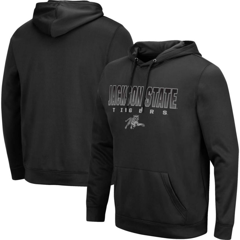 NCAA Jackson State Tigers Blackout 3.0 Pullover Hoodie