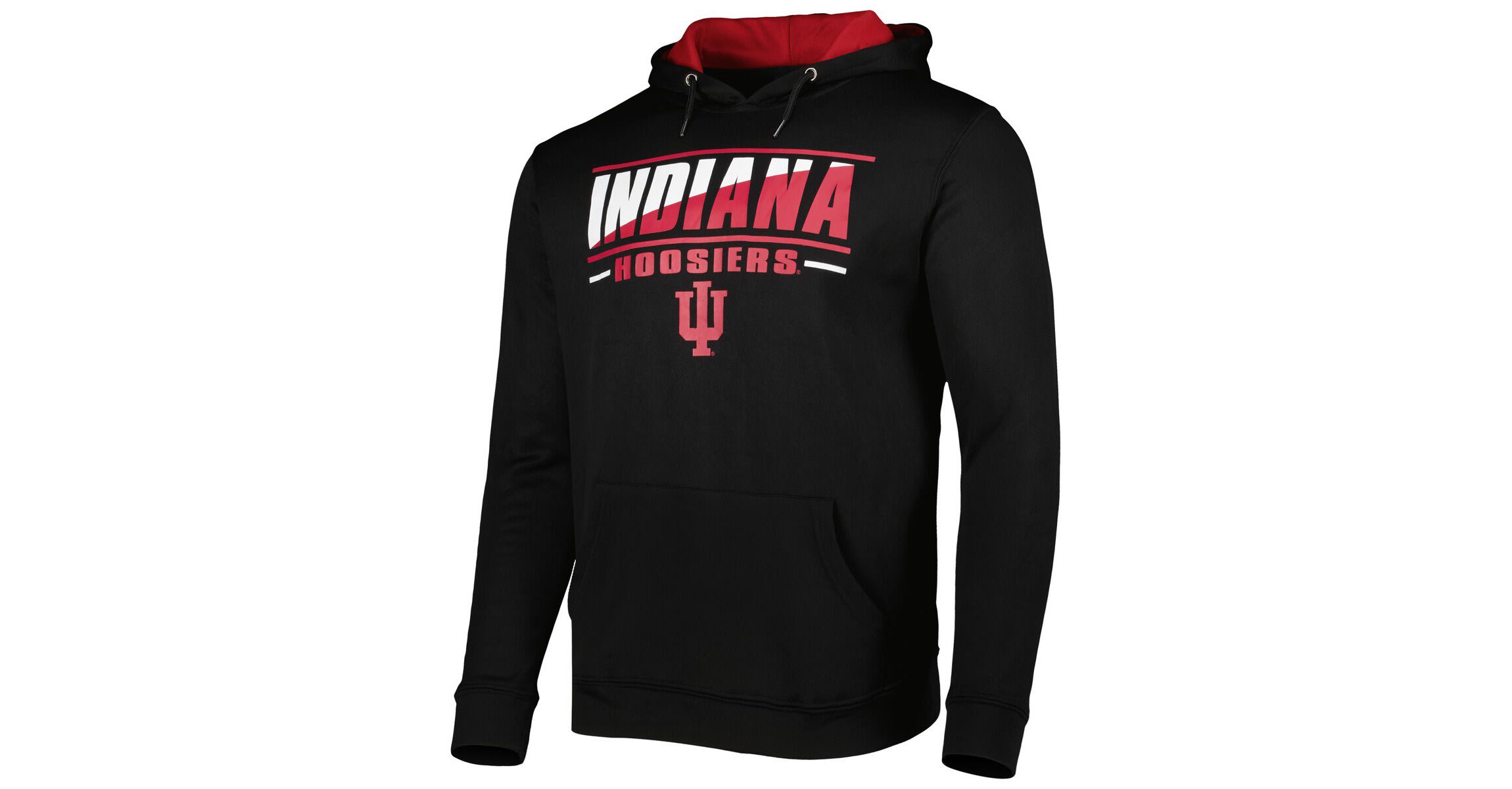 NCAA Indiana Hoosiers Slash Stack 2.0 Pullover Hoodie