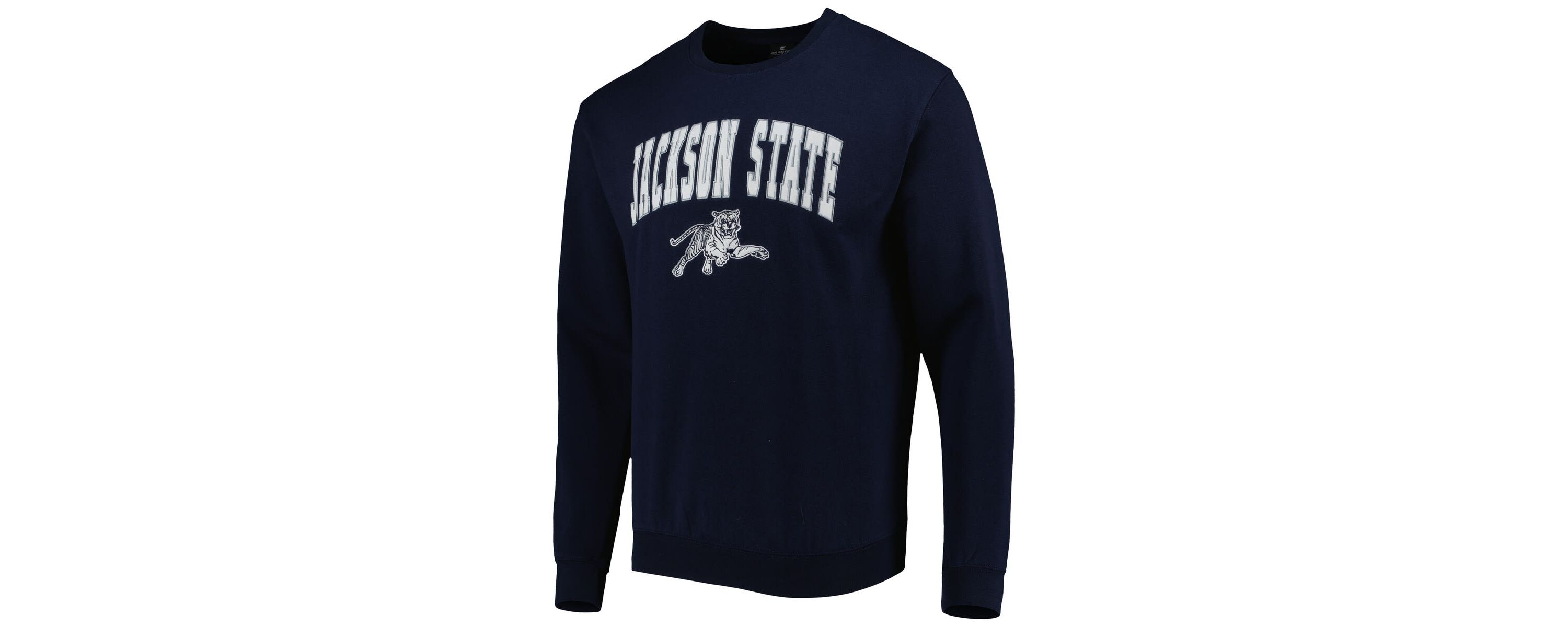 NCAA Jackson State Tigers Arch Over Logo Pullover Sweatshirt