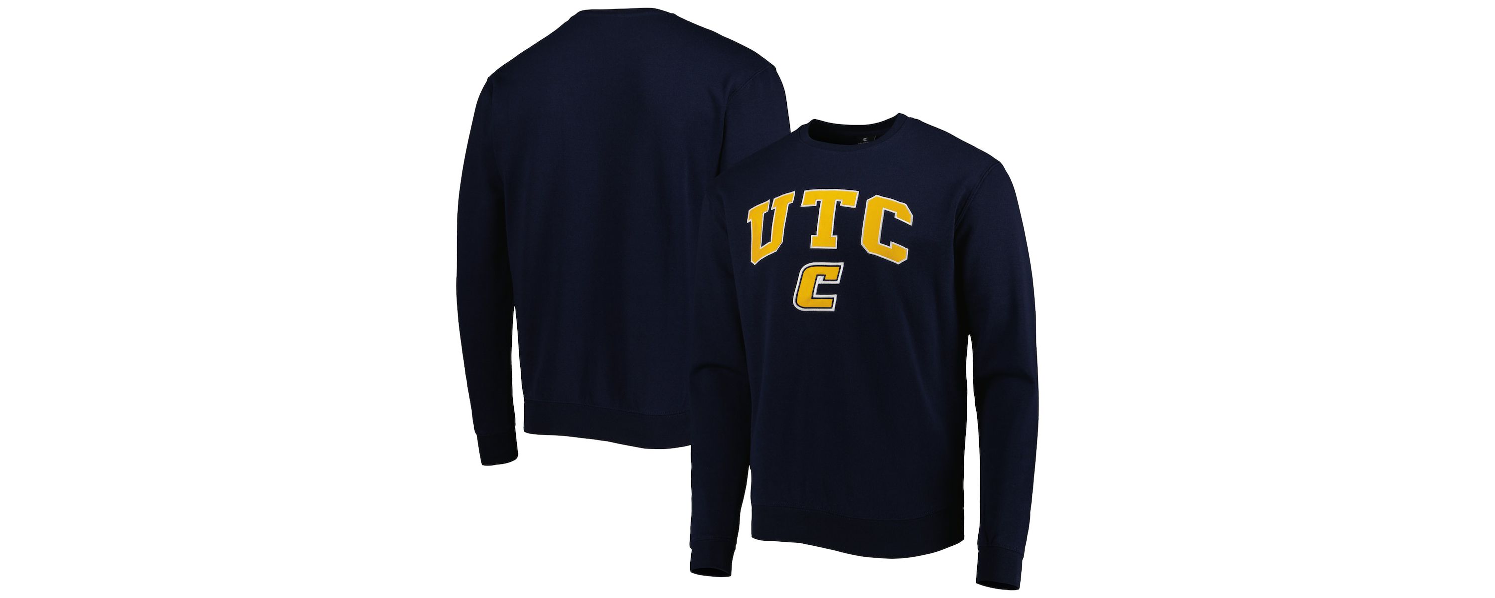 NCAA Tennessee Chattanooga Mocs Arch Over Logo Pullover Sweatshirt