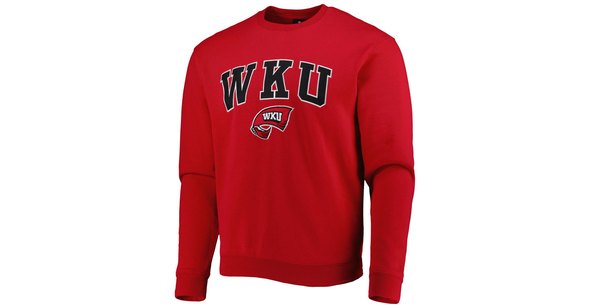 NCAA Western Kentucky Hilltoppers Arch Over Logo Pullover Sweatshirt