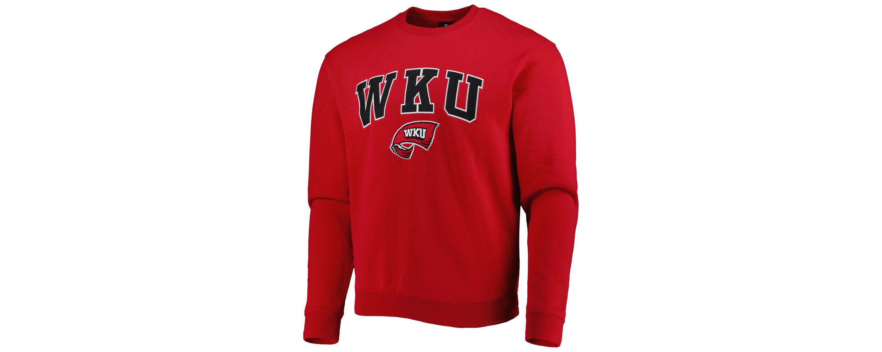 NCAA Western Kentucky Hilltoppers Arch Over Logo Pullover Sweatshirt