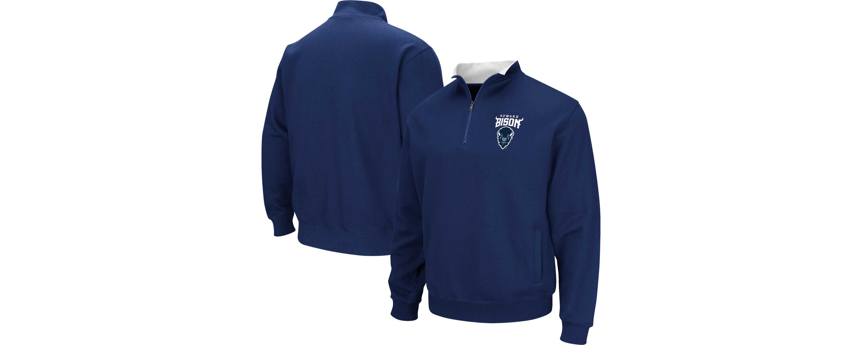NCAA Howard Bison Tortugas Quarter-Zip Sweatshirt