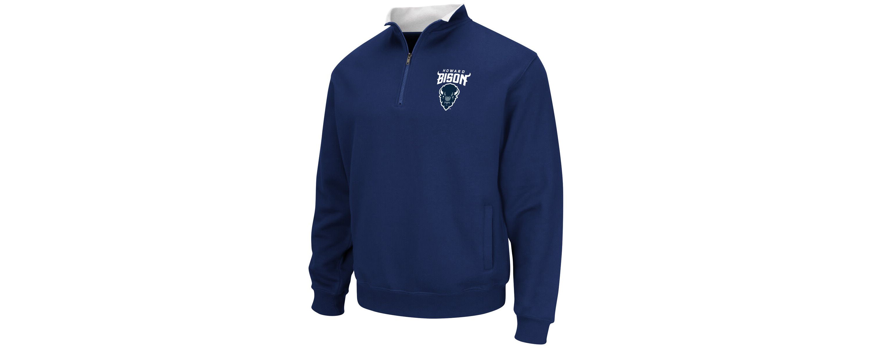 NCAA Howard Bison Tortugas Quarter-Zip Sweatshirt