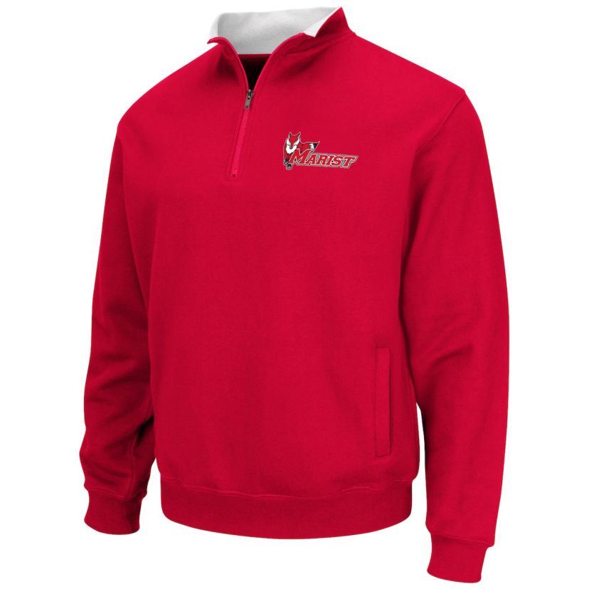 Marist Red Foxes NCAA Marist Foxes Tortugas Quarter-Zip Sweatshirt