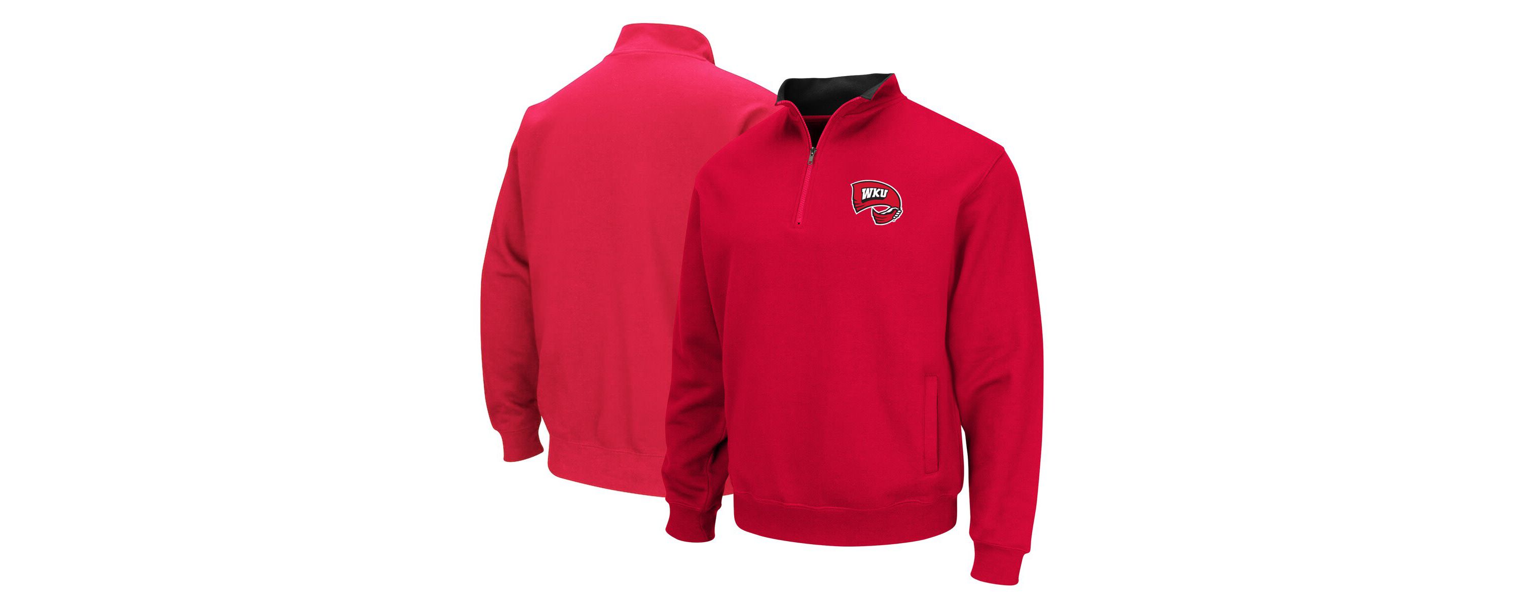 NCAA Western Kentucky Hilltoppers Tortugas Quarter-Zip Sweatshirt