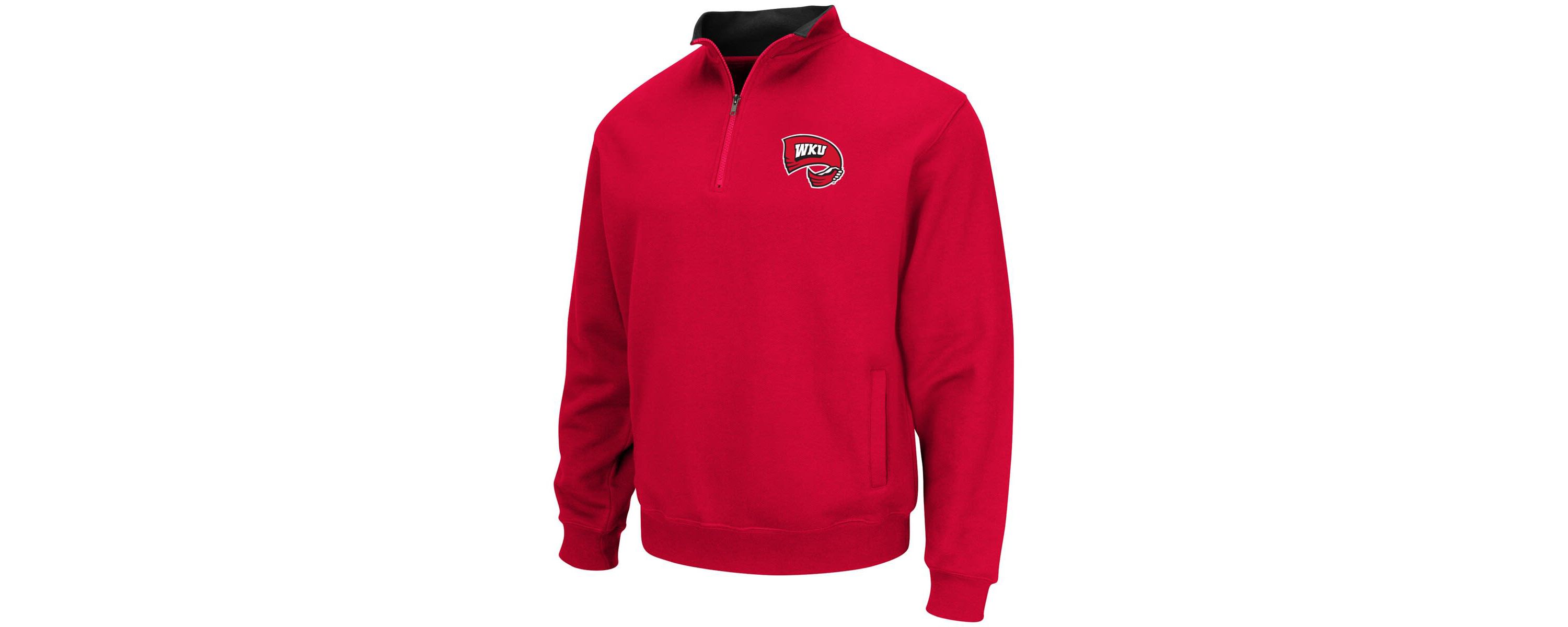 NCAA Western Kentucky Hilltoppers Tortugas Quarter-Zip Sweatshirt