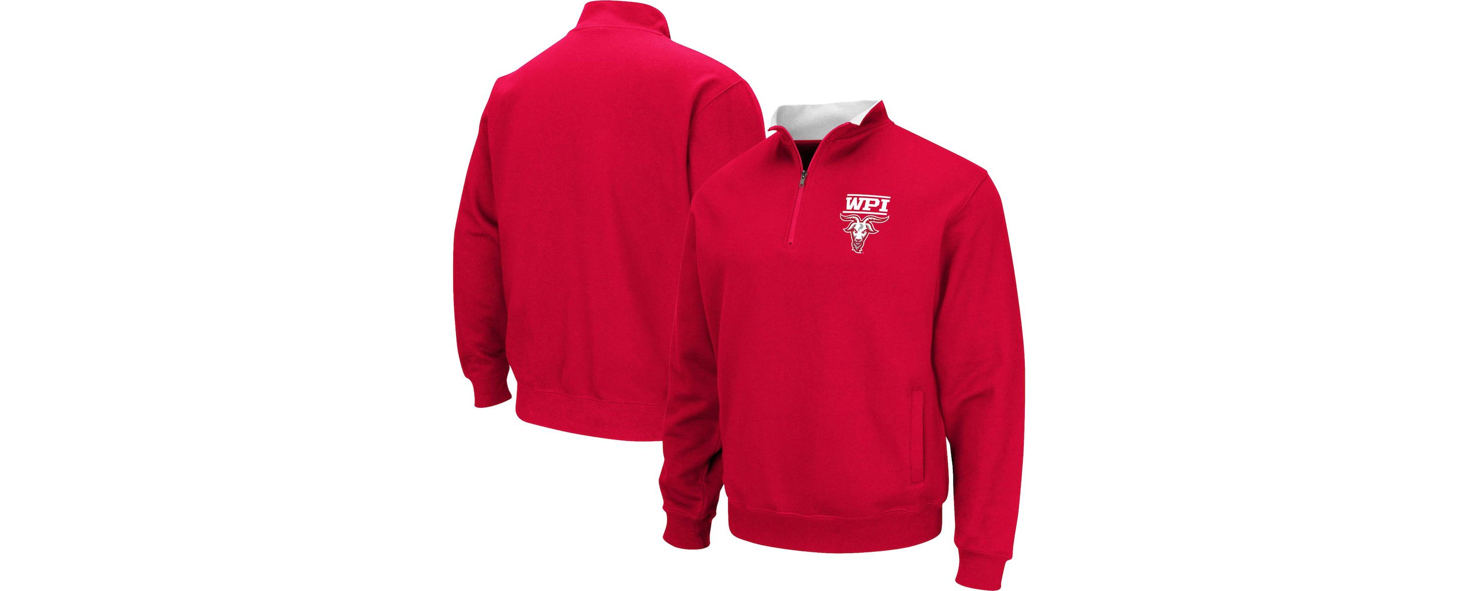 NCAA Worcester Polytechnic Institute Engineers Tortugas Quarter-Zip Sweatshirt