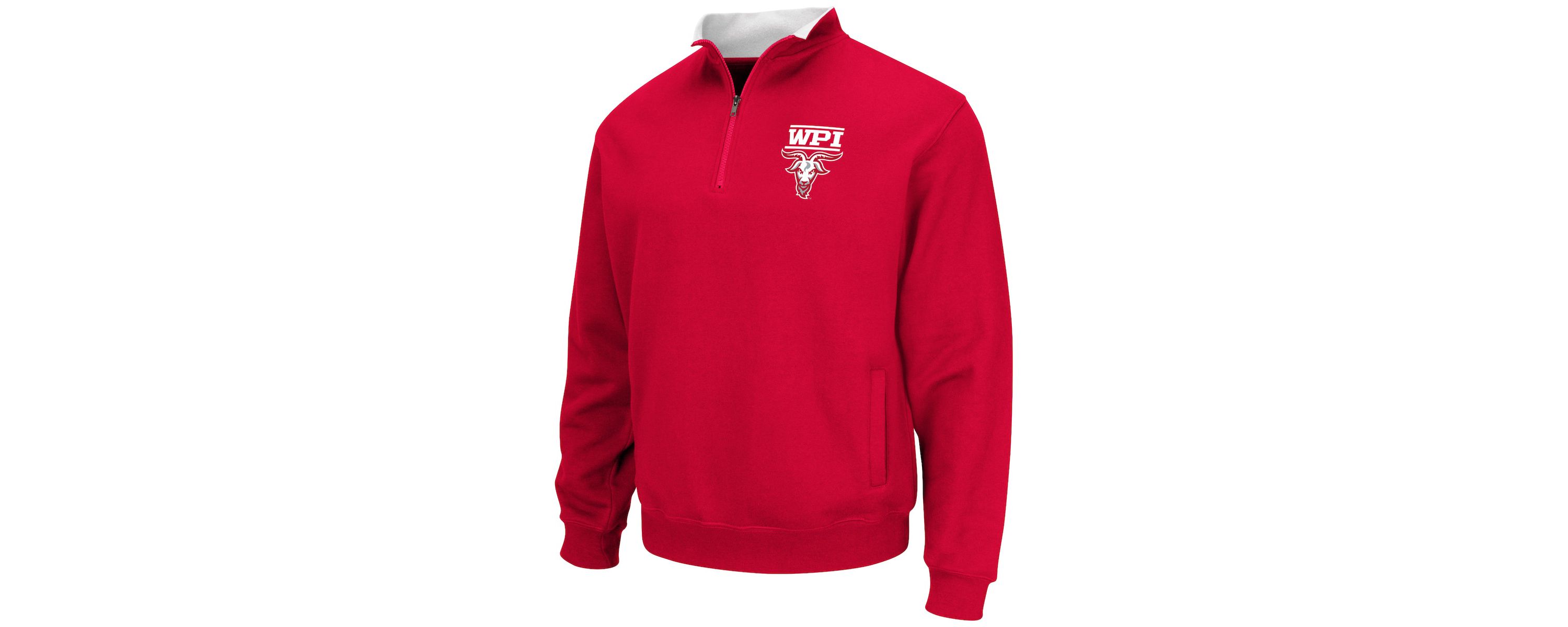 NCAA Worcester Polytechnic Institute Engineers Tortugas Quarter-Zip Sweatshirt