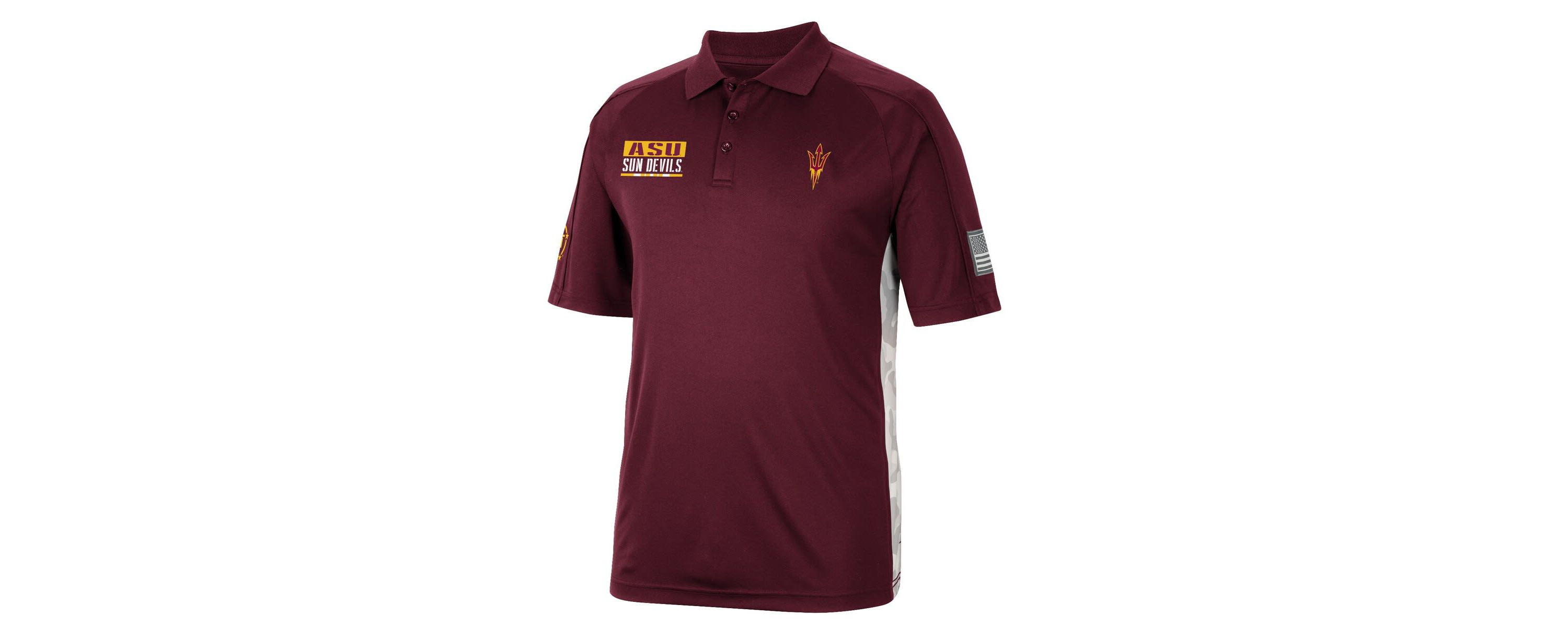 NCAA Arizona State Sun Devils OHT Military Appreciation Snow Polo