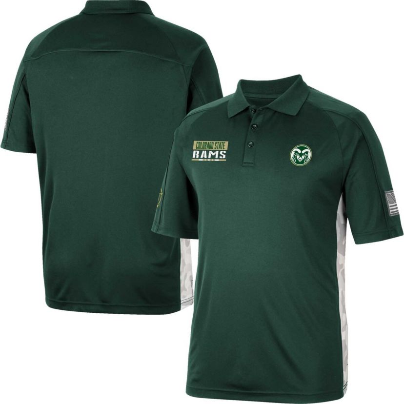 NCAA Colorado State Rams OHT Military Appreciation Snow Polo