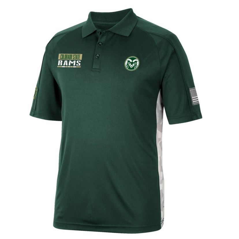NCAA Colorado State Rams OHT Military Appreciation Snow Polo