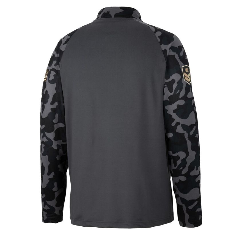 NCAA San Diego Toreros OHT Military Appreciation Long Range Raglan Quarter-Zip Jacket