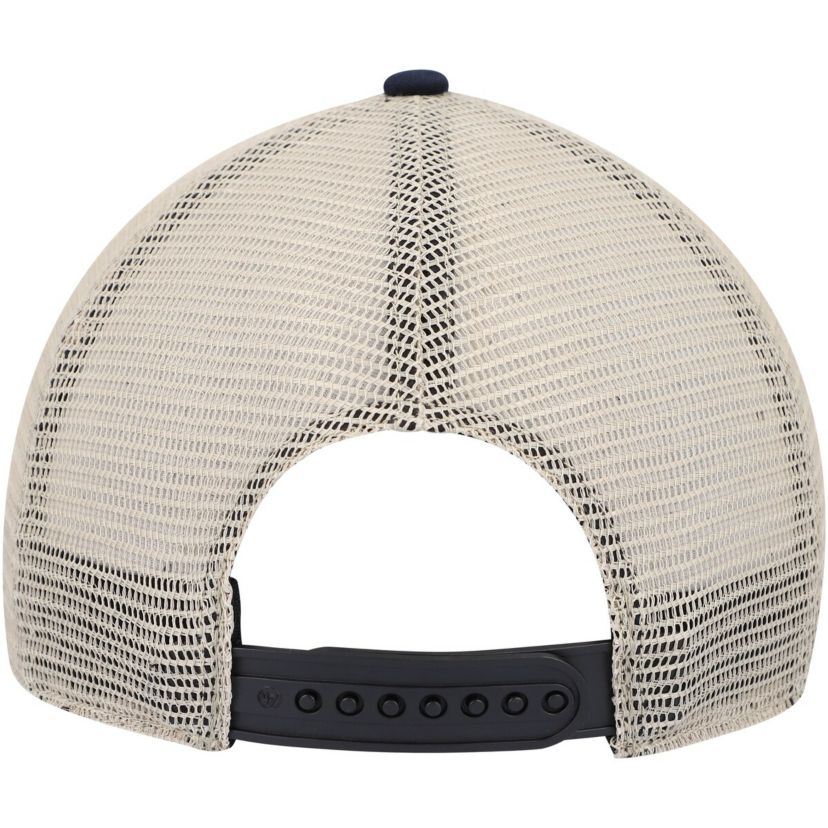 NBA Black/Natural Brooklyn Nets Four Stroke Clean Up Snapback Hat