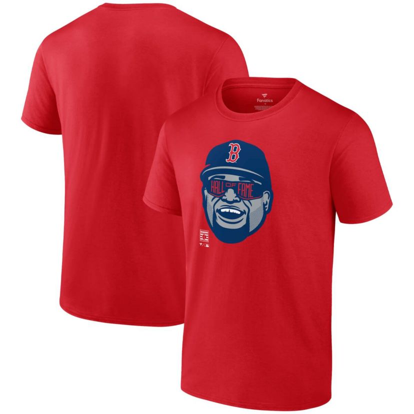 Boston Red Sox MLB Fanatics David Ortiz Boston Sox Hall of Fame T-Shirt