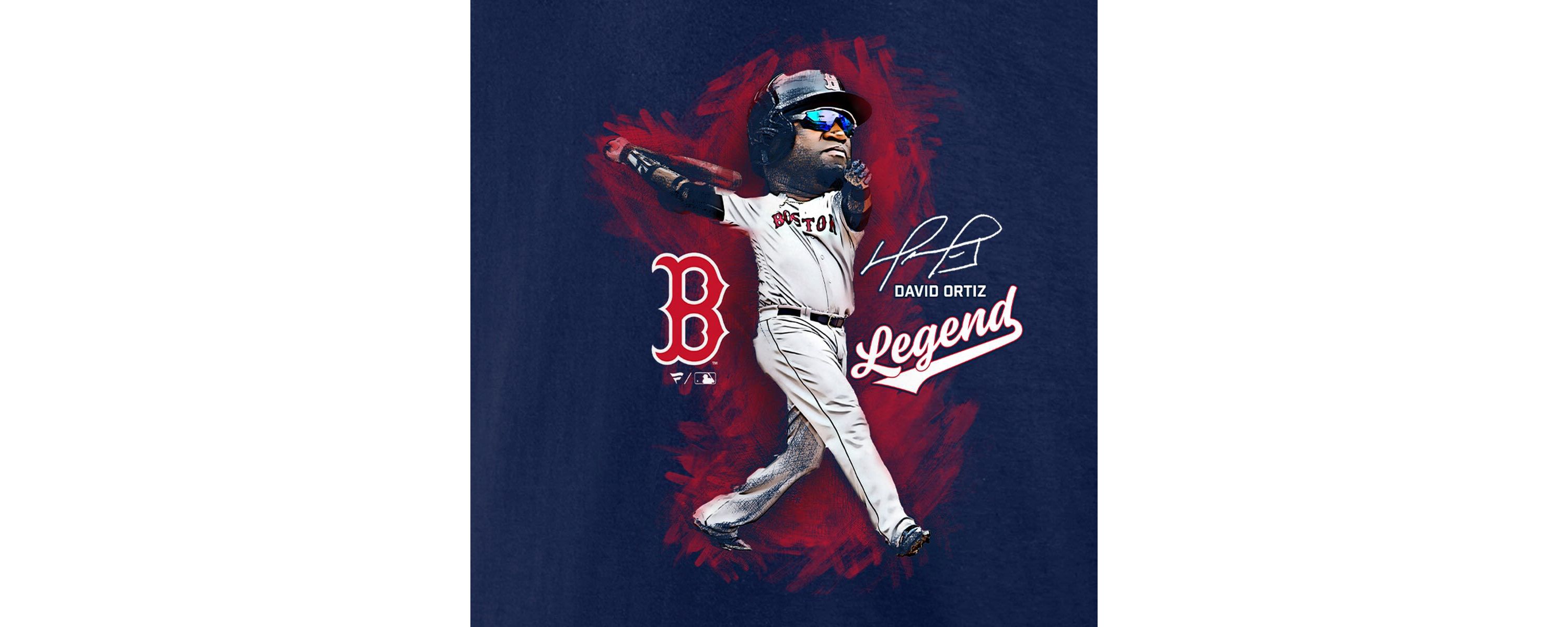 Boston Red Sox MLB Fanatics David Ortiz Boston Sox Legend Graphic T-Shirt