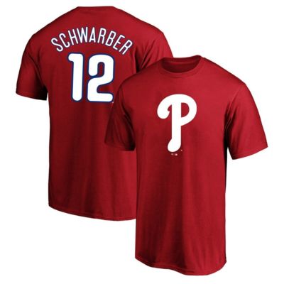 Profile Men's MLB Fanatics Kyle Schwarber Philadelphia Phillies Big & Tall Name & Number T-Shirt, Red, 5XL Tall