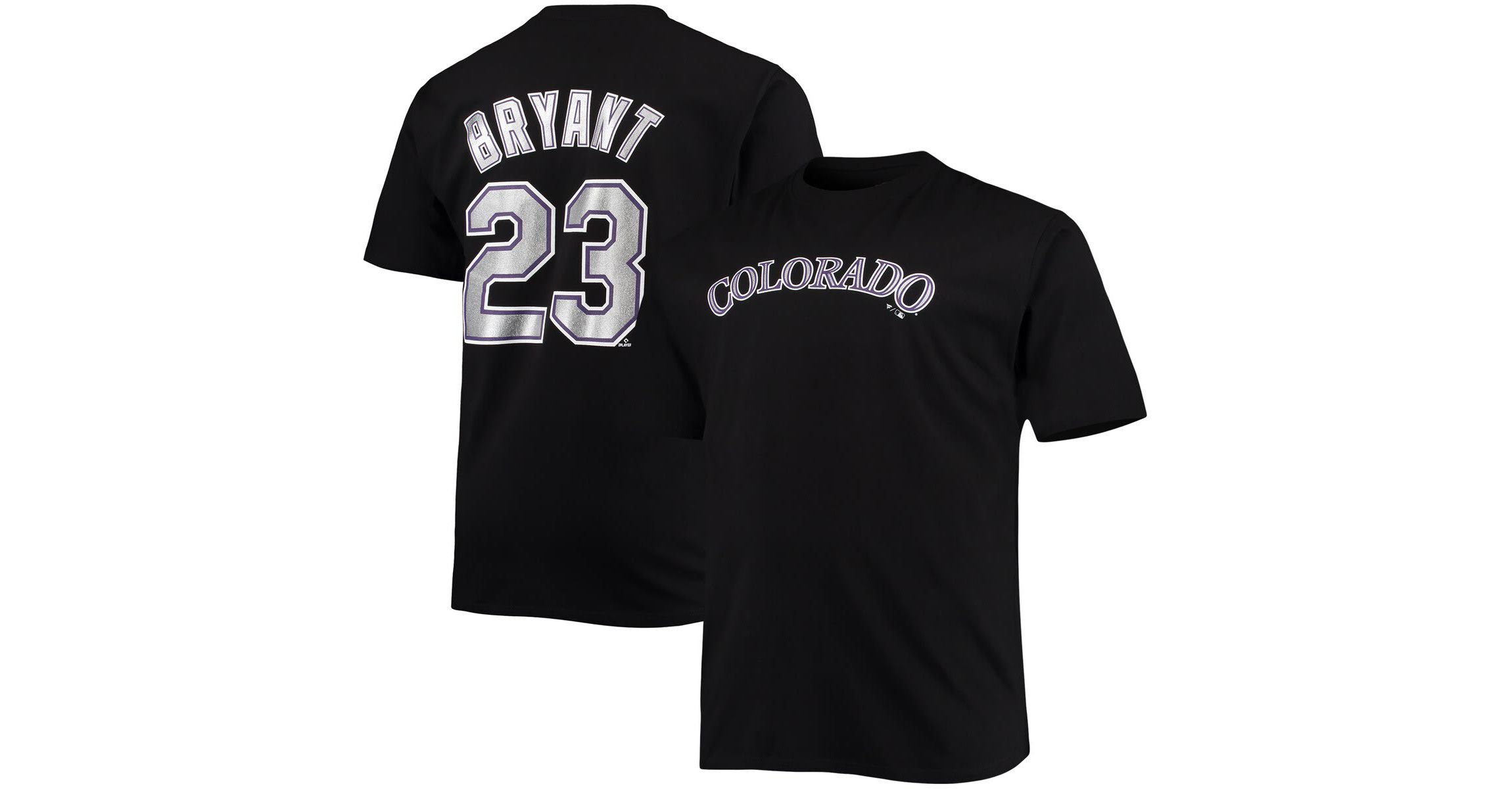 MLB Fanatics Kris Bryant Colorado Rockies Big & Tall Name & Number T-Shirt