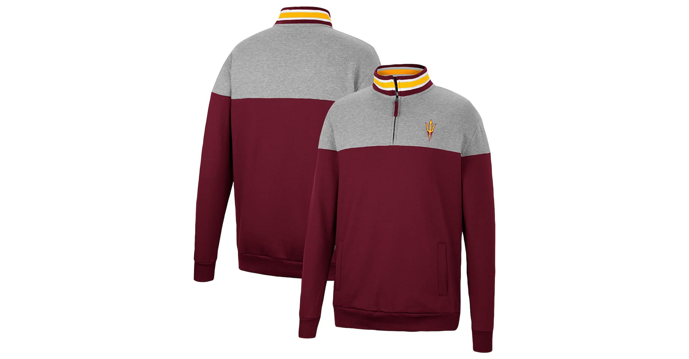 NCAA ed Arizona State Sun Devils Be the Ball Quarter-Zip Top