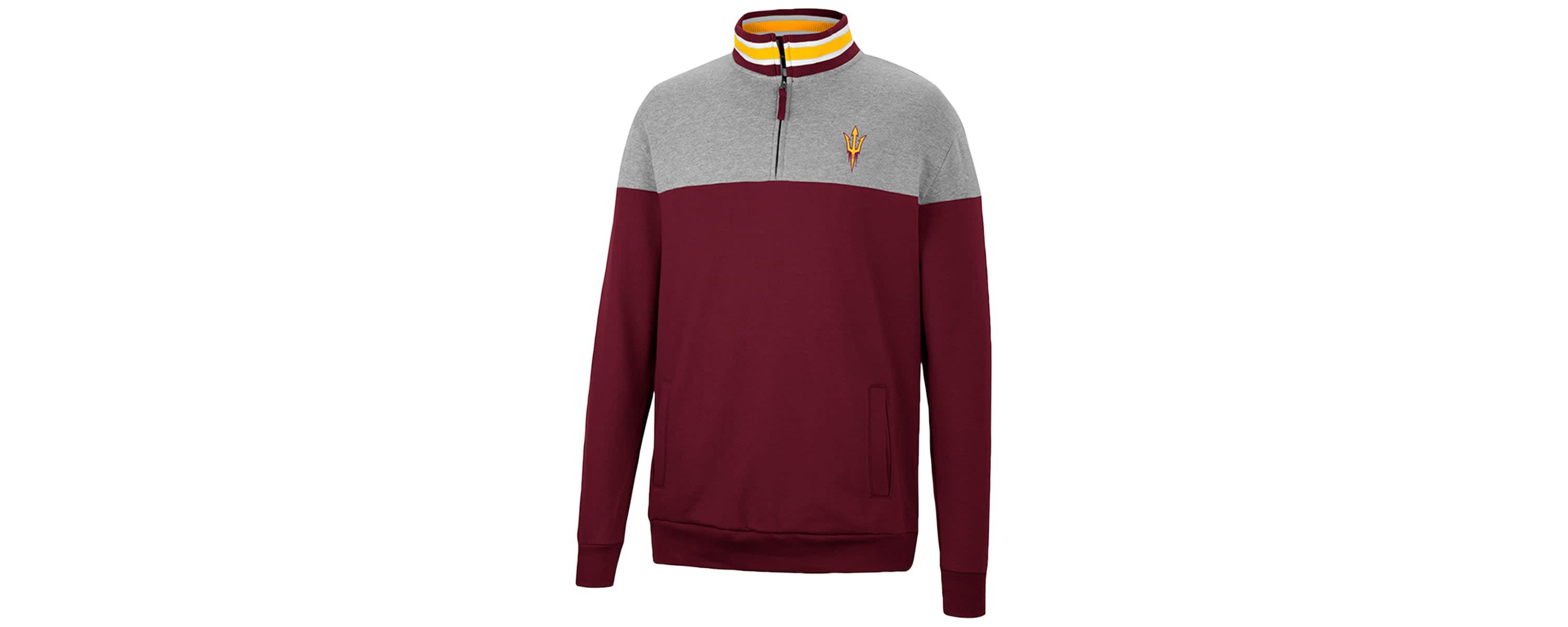 NCAA ed Arizona State Sun Devils Be the Ball Quarter-Zip Top