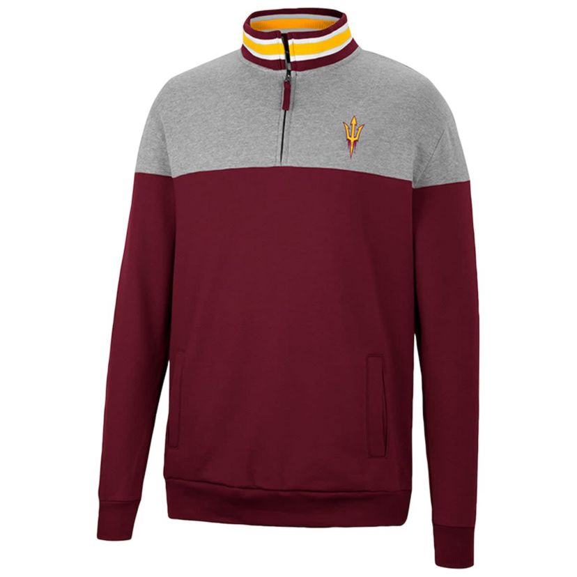NCAA ed Arizona State Sun Devils Be the Ball Quarter-Zip Top