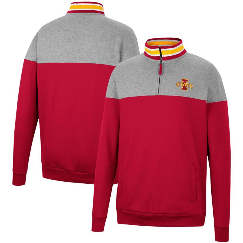 NCAA ed Iowa State Cyclones Be the Ball Quarter-Zip Top