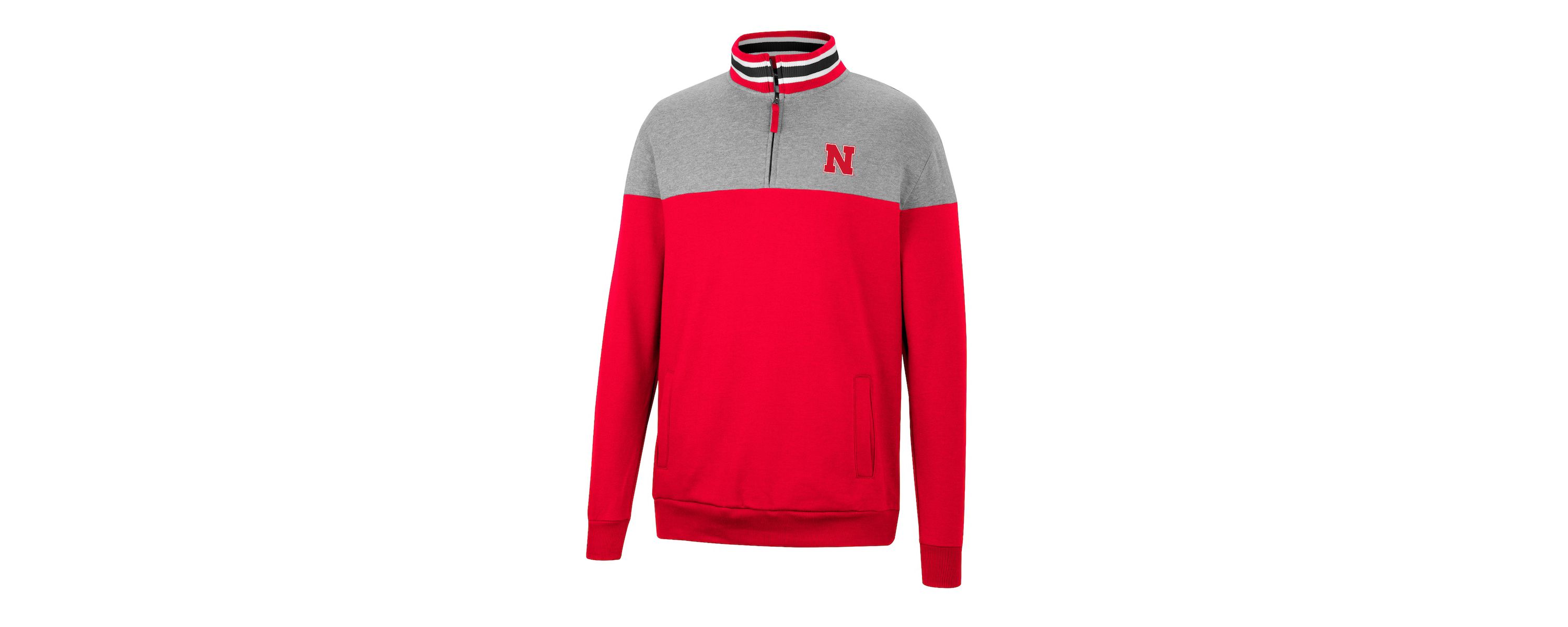 NCAA ed Nebraska Huskers Be the Ball Quarter-Zip Top