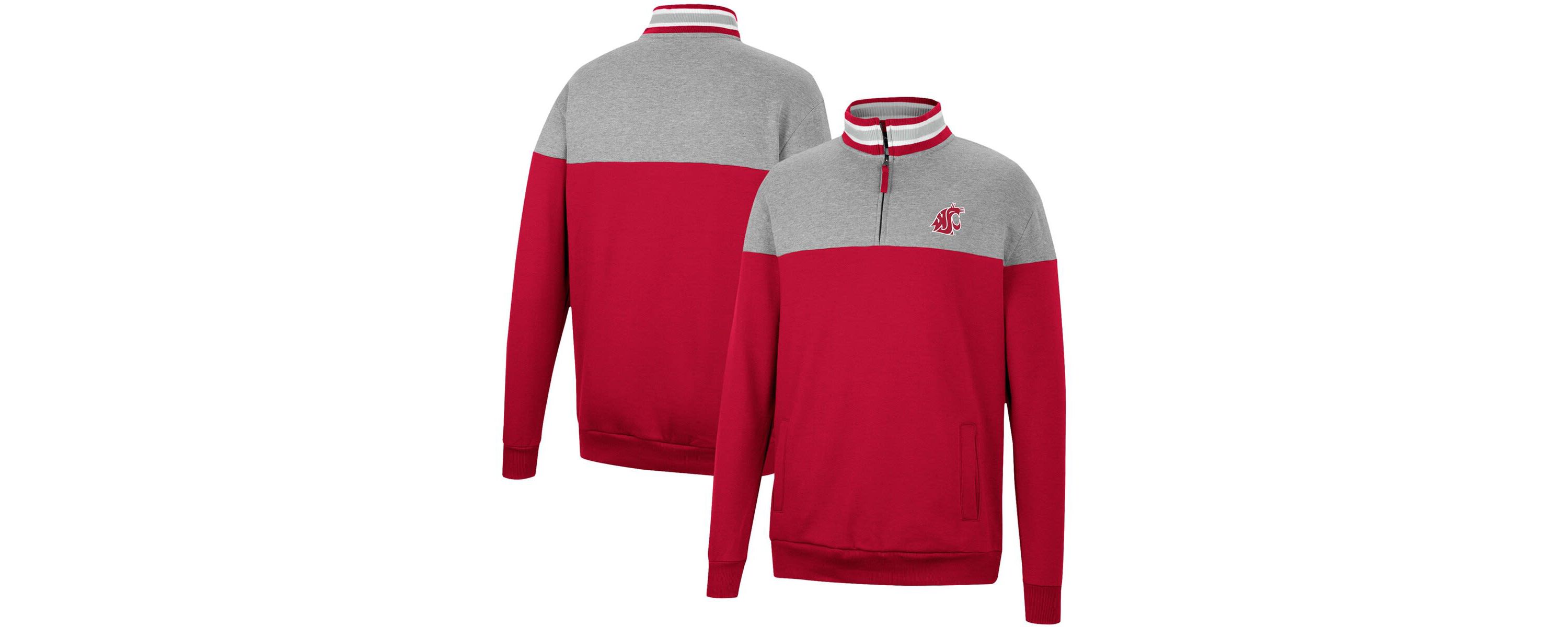 NCAA ed Washington State Cougars Be the Ball Quarter-Zip Top