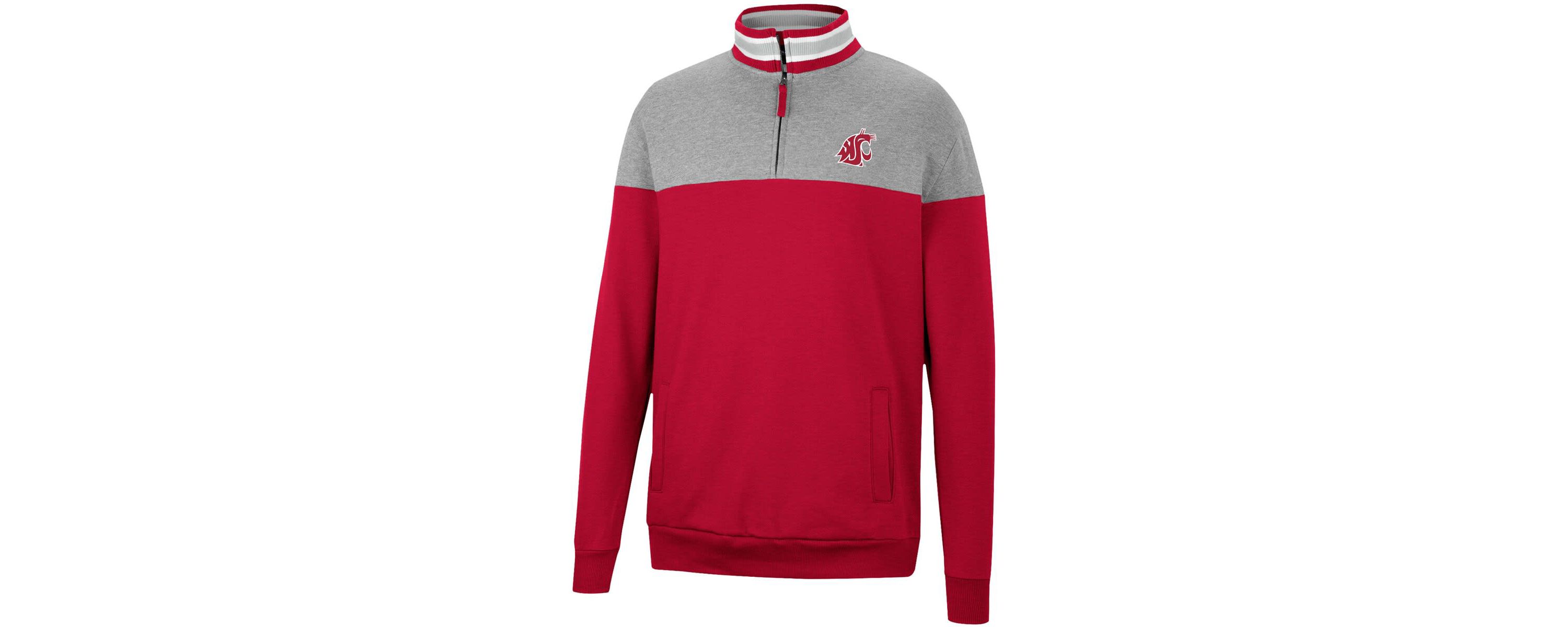 NCAA ed Washington State Cougars Be the Ball Quarter-Zip Top