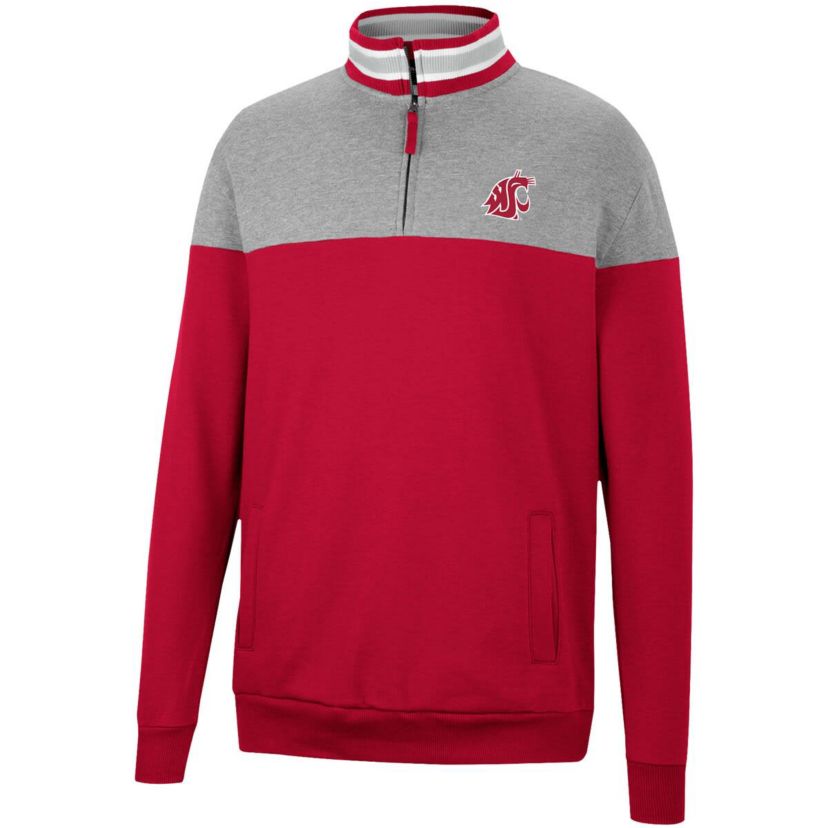 NCAA ed Washington State Cougars Be the Ball Quarter-Zip Top