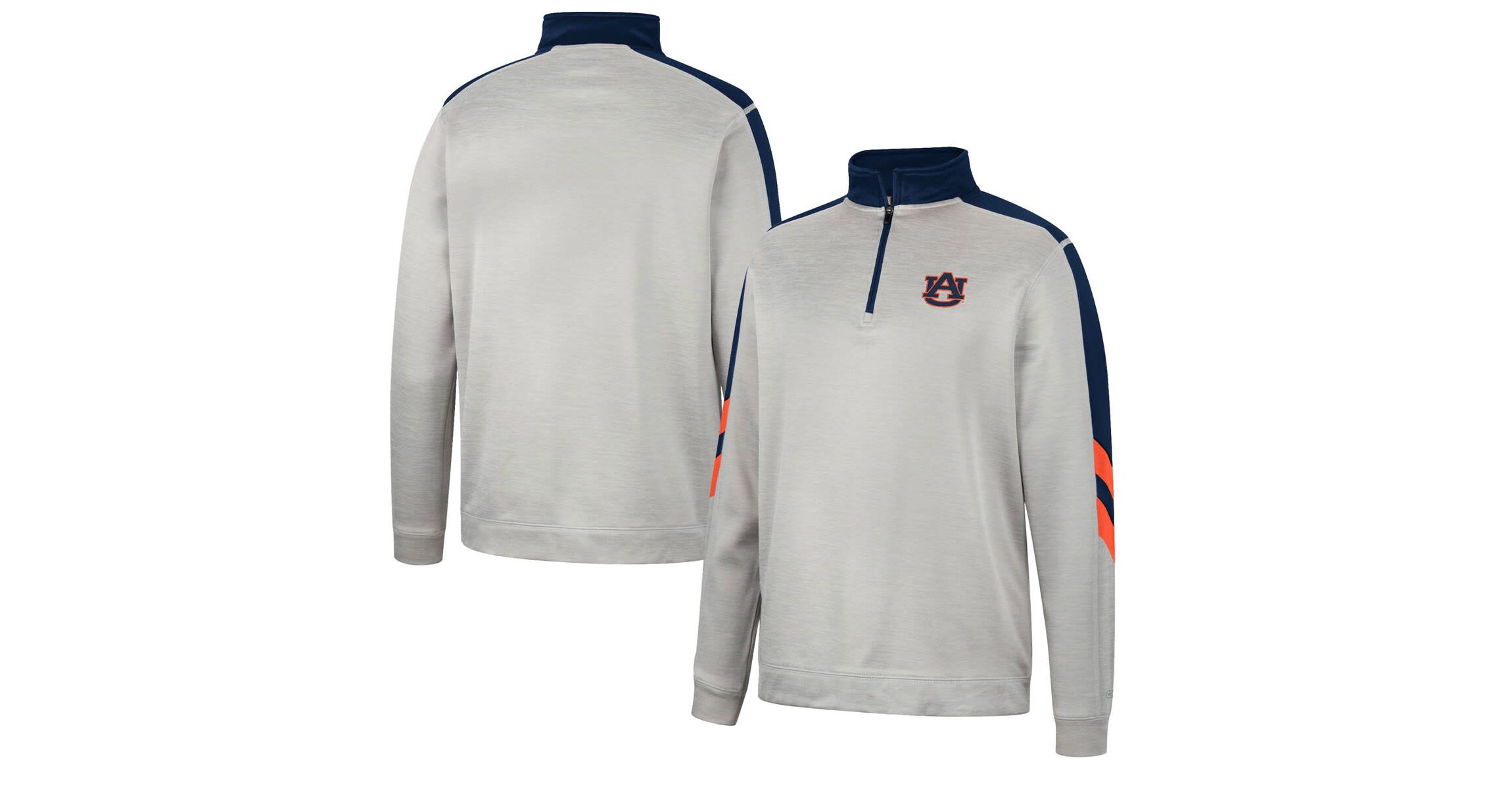 NCAA Auburn Tigers Bushwood Fleece Quarter-Zip Jacket