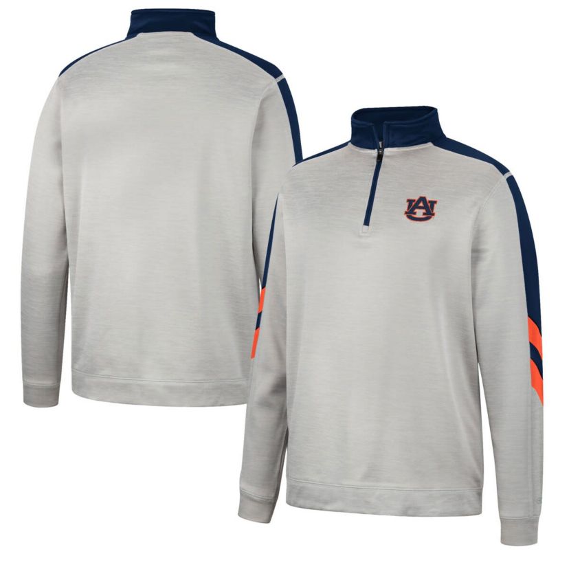 NCAA Auburn Tigers Bushwood Fleece Quarter-Zip Jacket