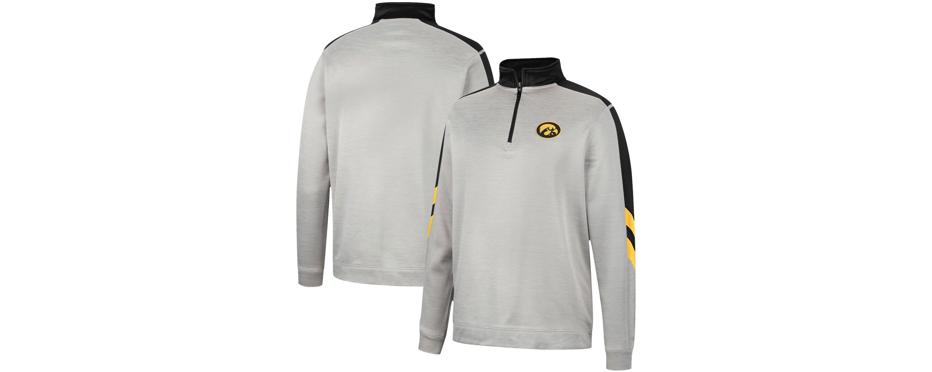 NCAA Iowa Hawkeyes Bushwood Fleece Quarter-Zip Jacket
