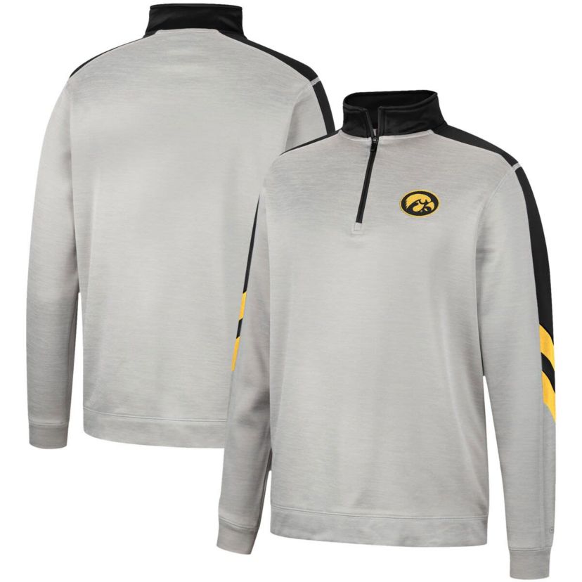 NCAA Iowa Hawkeyes Bushwood Fleece Quarter-Zip Jacket