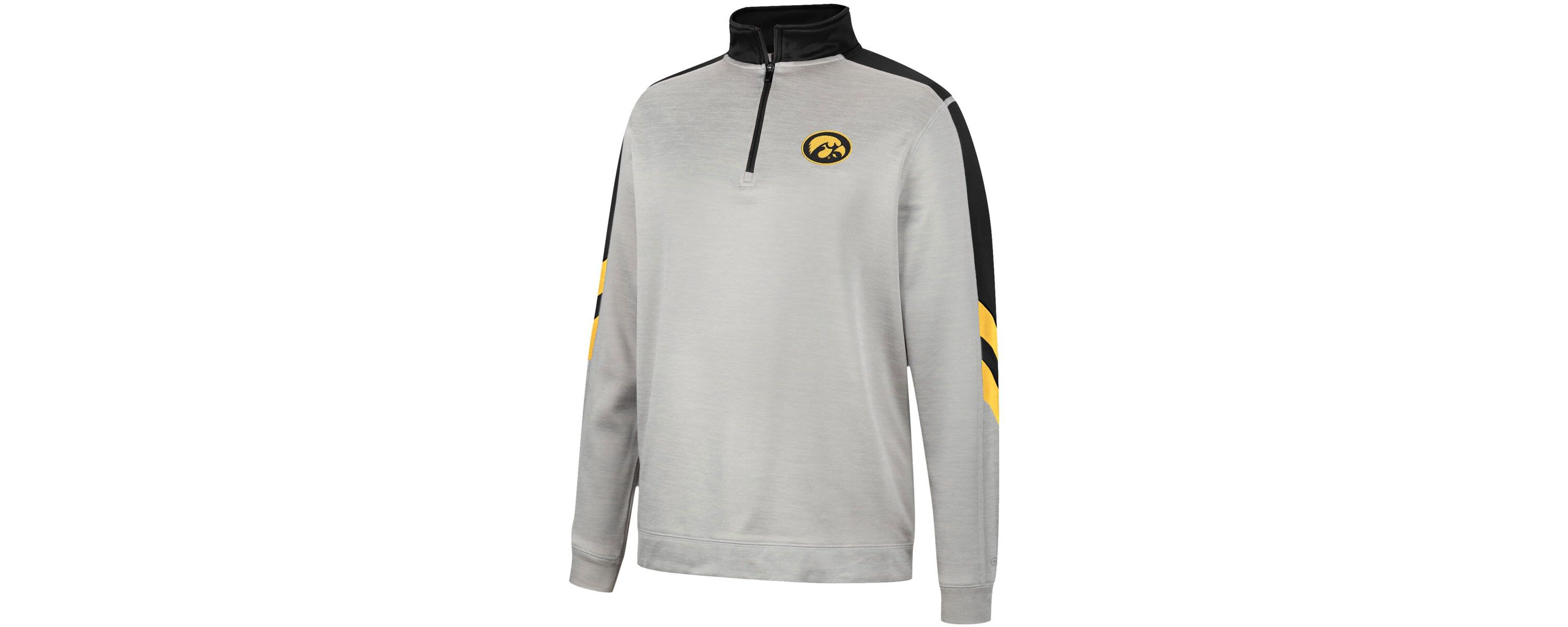 NCAA Iowa Hawkeyes Bushwood Fleece Quarter-Zip Jacket