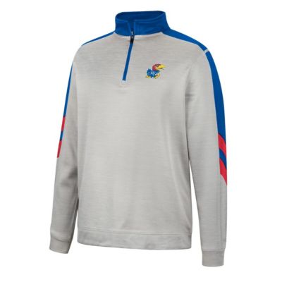 NCAA Kansas Jayhawks Bushwood Fleece Quarter-Zip Jacket