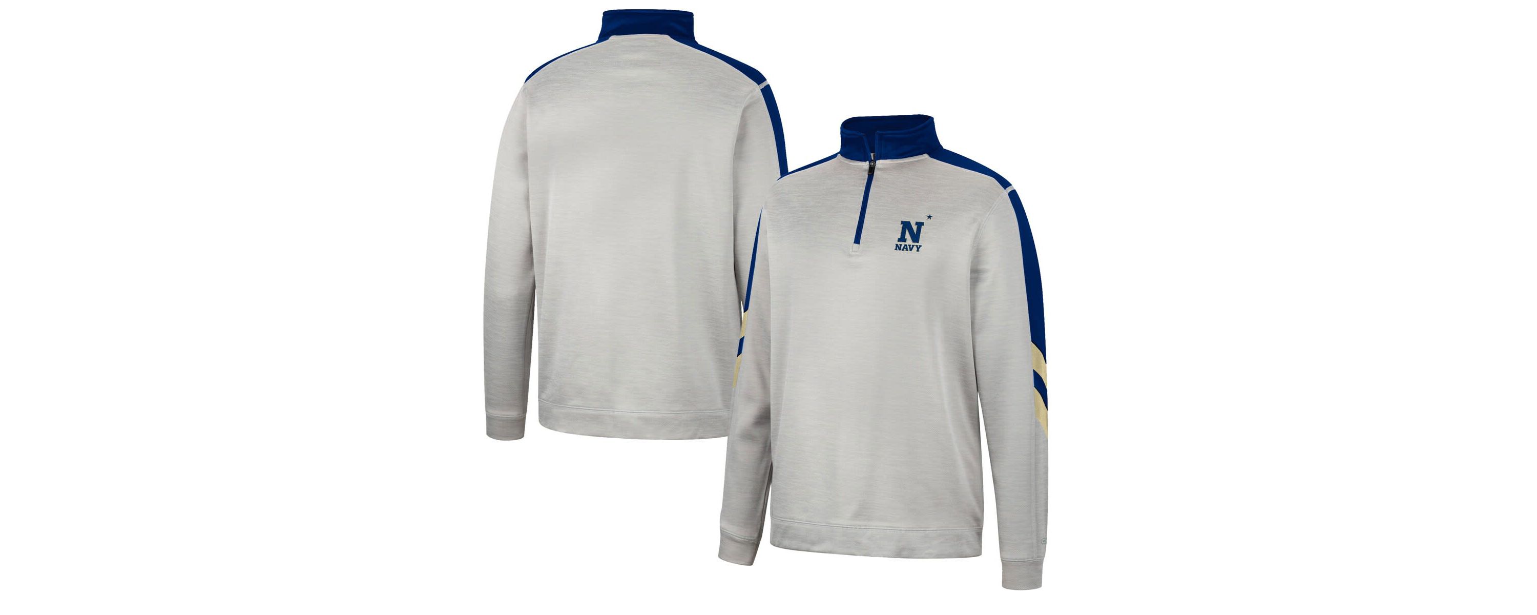 Navy Midshipmen NCAA Midshipmen Bushwood Fleece Quarter-Zip Jacket