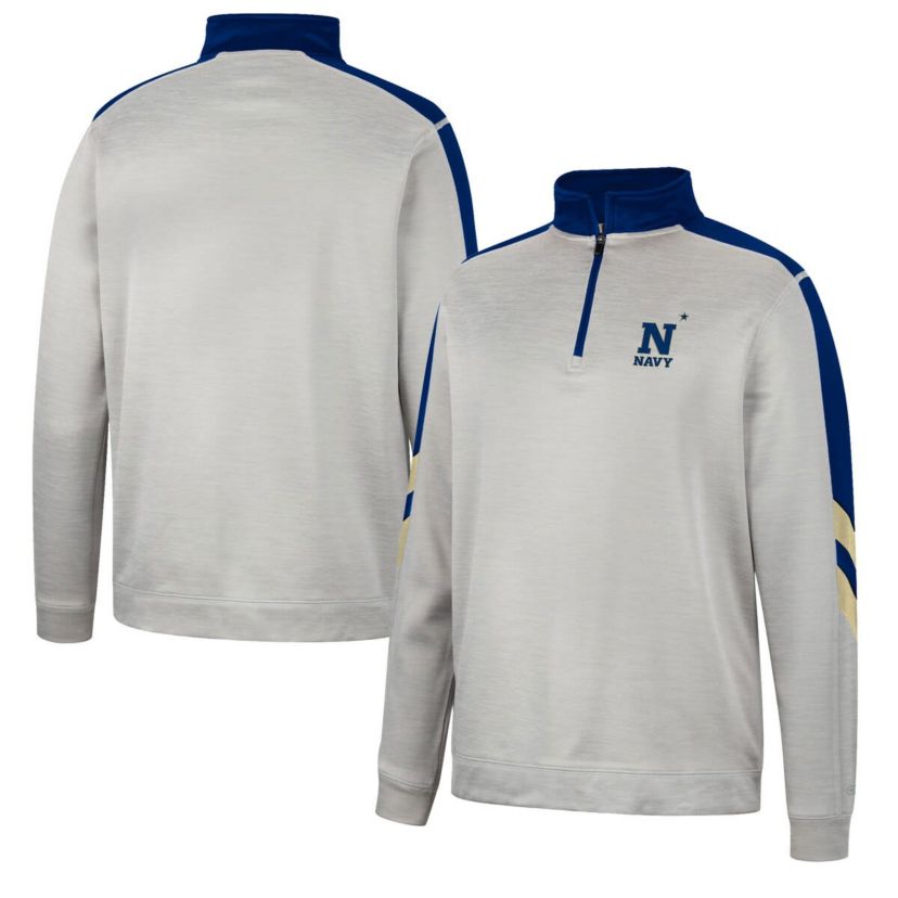 Navy Midshipmen NCAA Midshipmen Bushwood Fleece Quarter-Zip Jacket