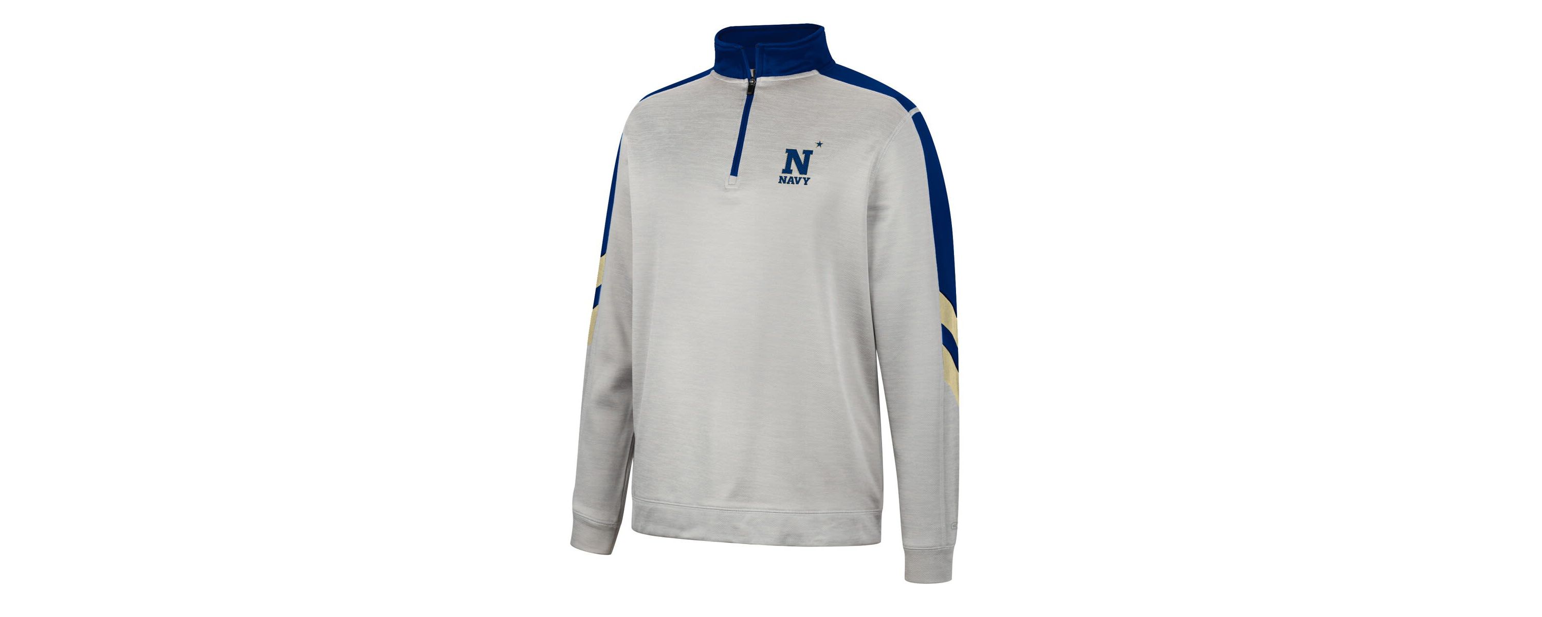 Navy Midshipmen NCAA Midshipmen Bushwood Fleece Quarter-Zip Jacket