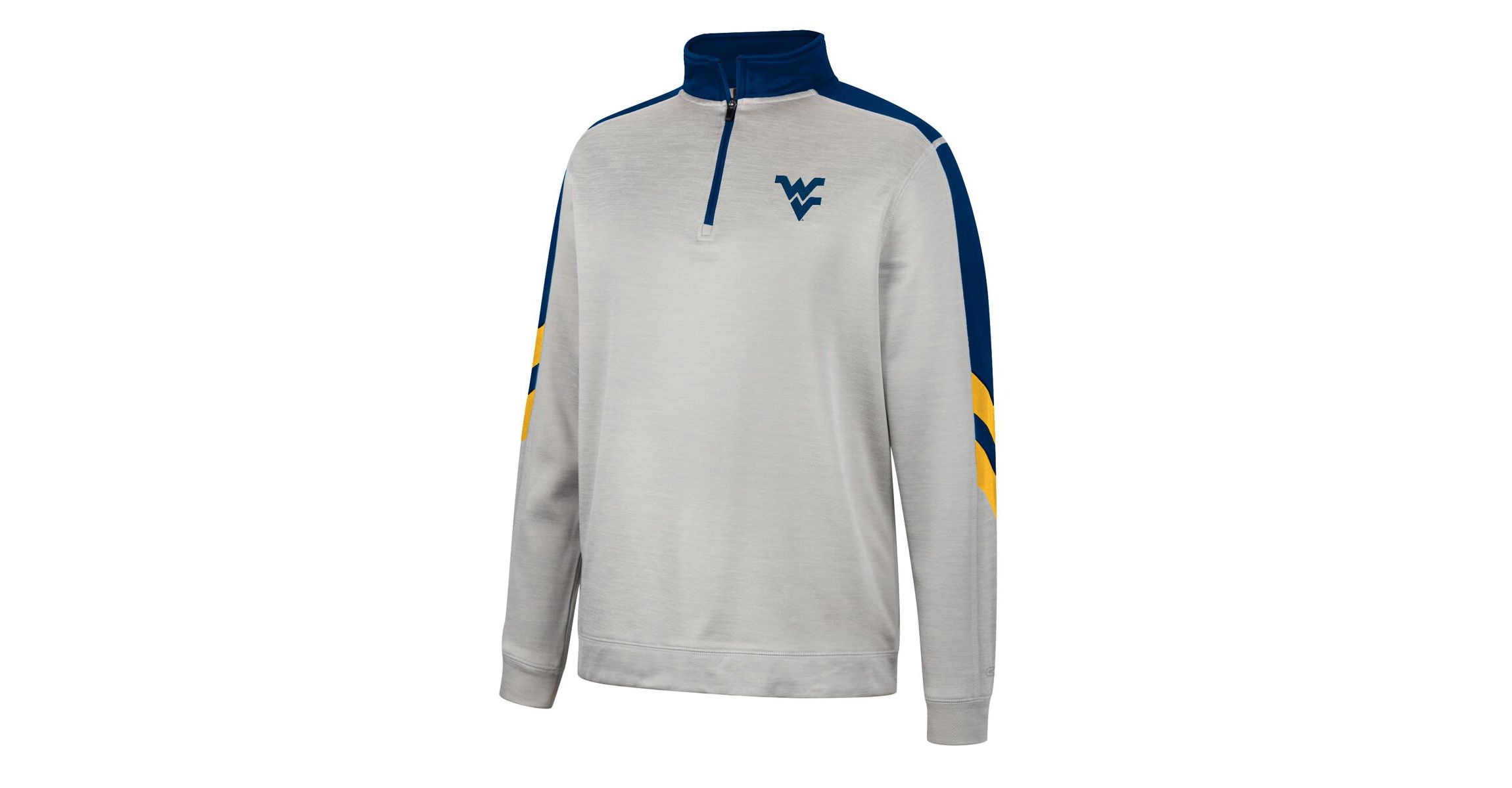 NCAA West Virginia Mountaineers Bushwood Fleece Quarter-Zip Jacket